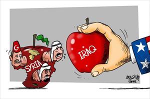 Ағаларына садиг галан “ҮЧЛҮК” - Карикатура
