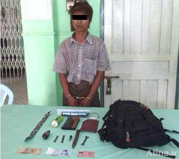 တိုက္ခိုက္ႏိုင္သည့္ ကိရိယာမ်ား ယူေဆာင္လာသူ ေရႊတိဂုံေစတီတြင္ ဖမ္းမိ