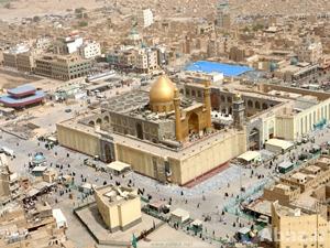 «احمدي نجاد» يصل النجف الاشرف لزيارة مرقد الامام علي (ع)