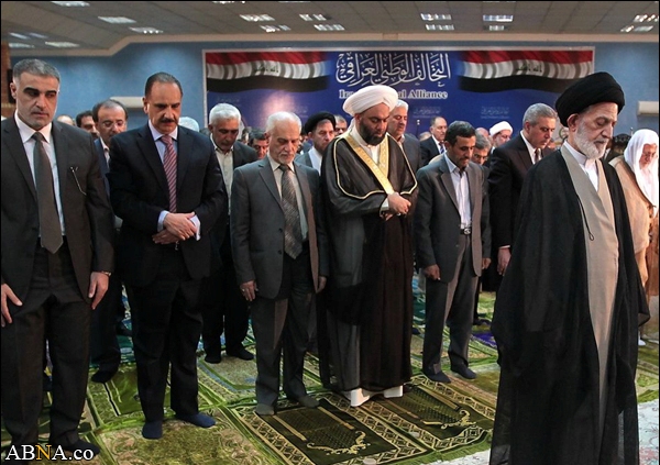 تصویری رپورٹ: صدر احمدی نژاد اور ابراهیم جعفری ضیافت افطار پر