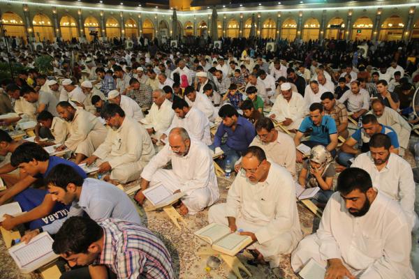 Images: Reciting holy Quran at al-Kufa grand Mosque in month of Ramadan 2013-1434