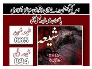 شیعہ نسل کشی پر امریکی کمشن کی ایک رپورٹ