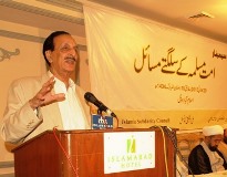 شام کی صورتحال انتہائی خطرناک، پوری مسلم دنیا اسکی لپیٹ میں ہے، راجہ ظفرالحق