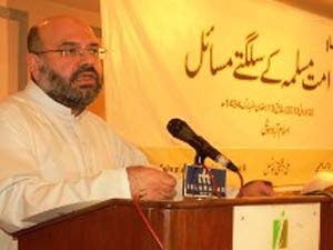 حکومت آل پارٹیز کانفرنس سے قبل امریکہ کیساتھ اتحاد کو ختم کرے، آصف لقمان قاضی