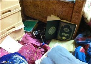 بحرین میں گھروں پر حملے/ قرآن کریم کی بے حرمتی+تصاویر