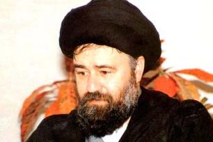 تصویر : سید احمد خمینی، اپنے بیٹے کے ساتھ
