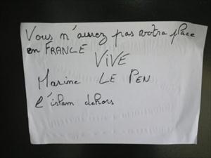 Islamophobie à Reims : injures placardées sur les portes de la mosquée