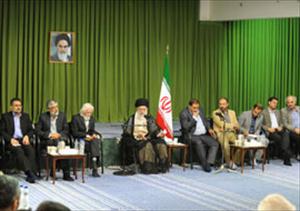 Persian poets, language scholars meet with Imam Khamenei