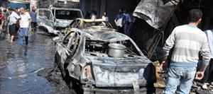 Şam'da terörüst  saldırısi: 7 ölü 62 yaralı