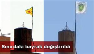 PYD bayrağı indirildi, SUKK bayrağı çekildi