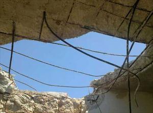 Image / Bombing on Syrian town of Nobbol in Aleppo