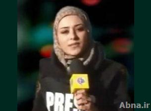 اصابة مراسلة قناة العالم برصاصة في حمص