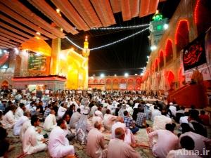 بالصور / احياء الليله الاولى من ليالي القدر المباركة بمرقد الامام علي (ع) في النجف الاشرف