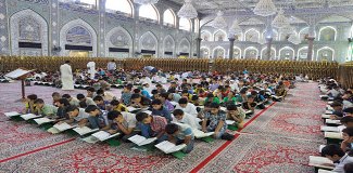 Imam Hussein School intensifies its activities during Remadan month