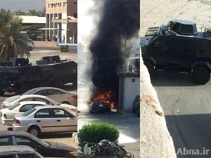 بالصور / بلدة العوامية تحت حصار قوات الامن السعودية..واحتراق سيارتين ومنزل