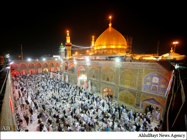 Martyre anniversaire de l'Imam Ali Observé dans la ville sainte de Najaf en iamges