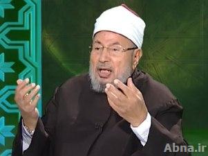 القرضاوي يتطاول من جديد على شيخ الازهر