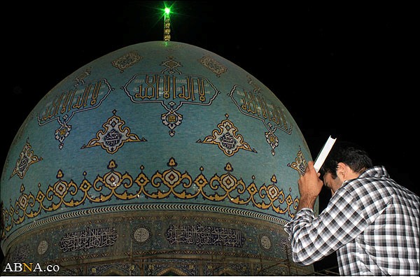 مسجد جمکران میں تیسری شب قدر/ تصویری رپورٹ