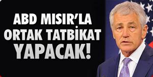 ABD Mısır'la askeri tatbikat yapacak