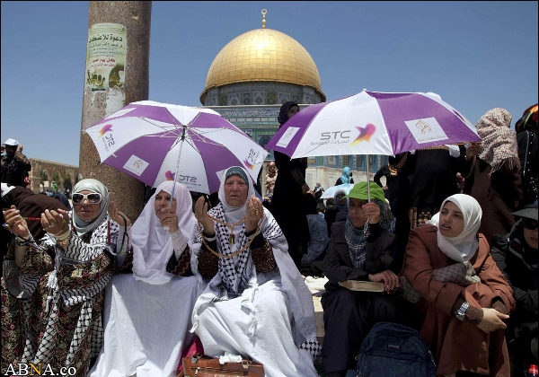 Image / International Quds Day Marked in Al-Aqsa Mosque