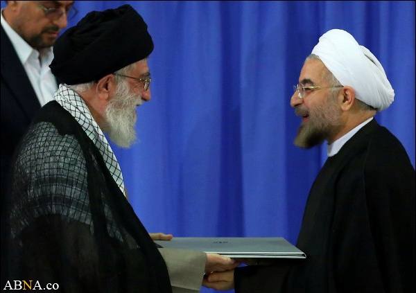 Image / Imam Khamenei endorse Iran's President-elect Hassan Rohani - I