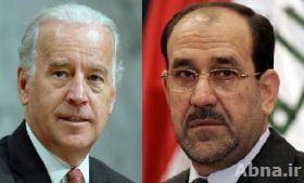 Maliki, US Vice-President discuss security situation in Iraq