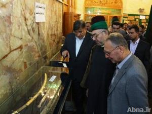 بالصور / معرض تراث الفنون الاسلامية يفتح أبوابه للجمهور في العتبة العلوية المقدسة