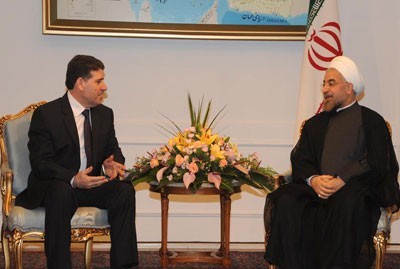 Message du président al-Assad à son homologue iranien sur les relations bilatérales, remis par al-Halaki
