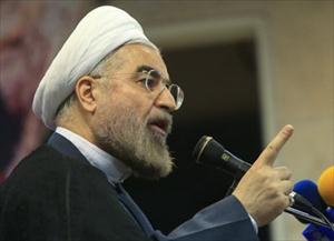 President Rohani urges West to stop using language of sanctions with Iran