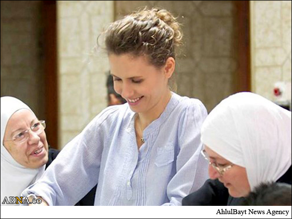 Présence de l'épouse de Bachar al -Assad dans préparation d'Iftar de la nuit de Qadr pour les orphelins