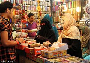 تصویری رپورٹ/ پاکستان میں پورے ذوق و شوق کے ساتھ عید کی تیاریاں
