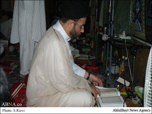 Bilder der Qadr-Nächte in Kashmir