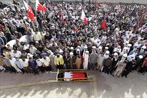 Bahrainis hold funeral for boy killed in regime crackdown