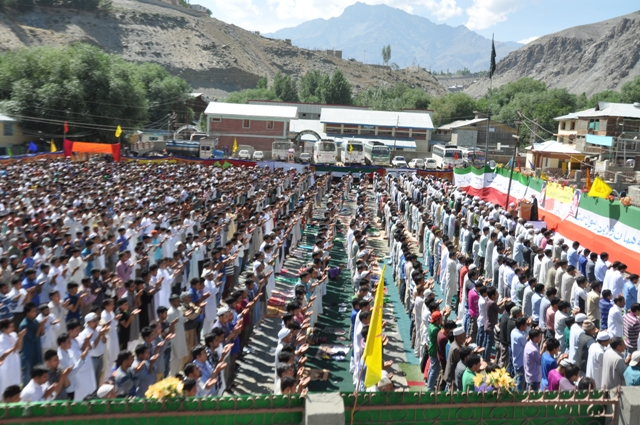 Images: Eid al-Fitr Prayer in Kargil, Kashmir