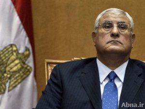 الرئيس المصري المؤقت يعلن حالة الطوارئ لمدة شهر واحد