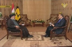 Impt. Interview of Sayyed Nasrallah: We Destroyed Israeli Tanks With Bashar Assad's Missiles