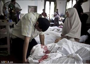 مصر میں آج پھر فوج کے ہاتھوں دسیوں افراد کا قتل