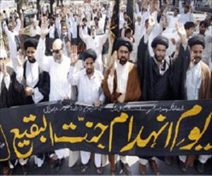 کراچی میں انہدام جنت البقیع پر احتجاجی جلوس