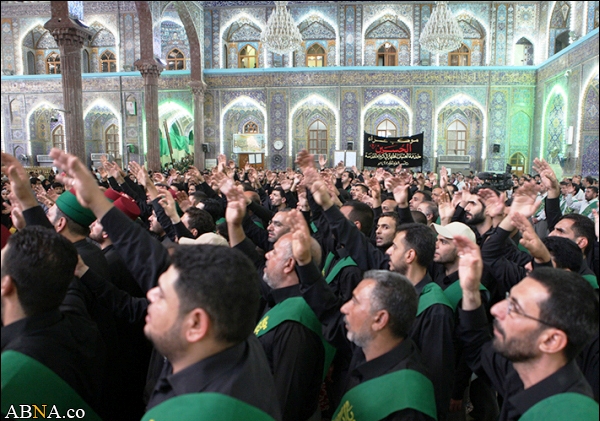 تصویری رپورٹ: کربلا میں انہدام جنت البقیع پر عزاداری