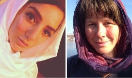 Swedish stand in solidarity with Muslim women