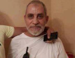 صور من المرشد العام لجماعة الإخوان المسلمين في مصر «محمد بديع» بعد القبض عليه