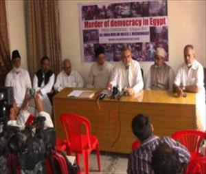 Indian Muslims body condemns coup in Egypt, calls for Morsi return
