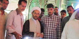 Lebanese delegation visits Imam Hussein holy shrine