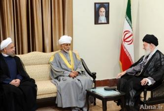 بالصور / «السلطان قابوس» يلتقي «الامام الخامنئي»
