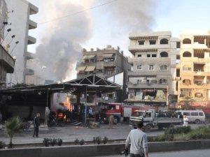 سقوط قذائف الهاون على قلب العاصمة دمشق