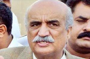 فوج بلانے کا مطالبہ جمہوریت کے منہ پر طمانچہ ہے: خورشید شاہ