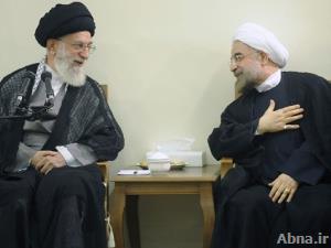 بالصور / لقاء «الامام الخامنئي» مع اعضاء مجلس الوزراء الايراني