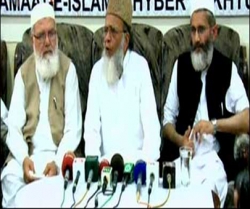کراچی مسئلہ کا حل فوجی آپریشن نہيں، منور حسن