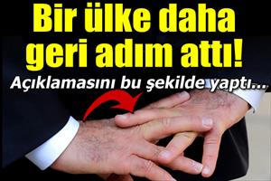 ABD ve İngiltere'den sonra Fransa da geri adım attı