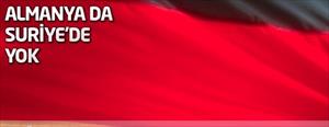 'Almanya, Suriye saldırısında yok'
